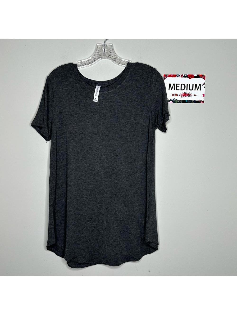 Zenana Premium M basic Tee shirt Gray Medium